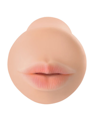 Compact Deep Throat Mouth Masturbator with Realistic Feel Strokers - Manual