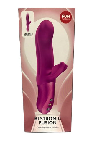 Fun Factory Bi-Stronic Fusion (Magenta) – USB Rechargeable Stronic Rabbit Vibrator > Vibrators > Ladies > Rabbit