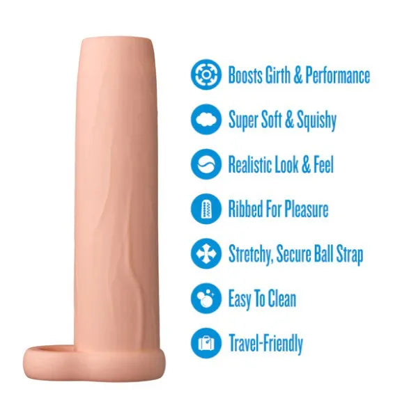 Performance 5.75 Inch Enhancement Sleeve – Flexible Penis Sleeve > Sex Toys For Men > Penis Sleeves