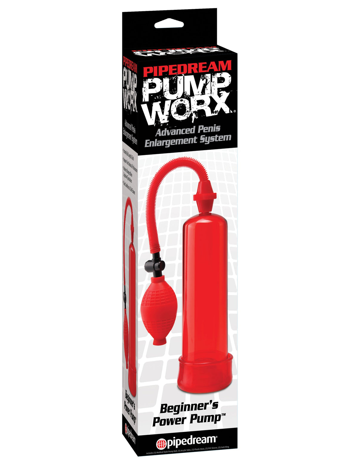 Pump Worx Beginner Power Pump – 7.5 Inch Insertable Penis Pump > Pumps > Penis Pumps