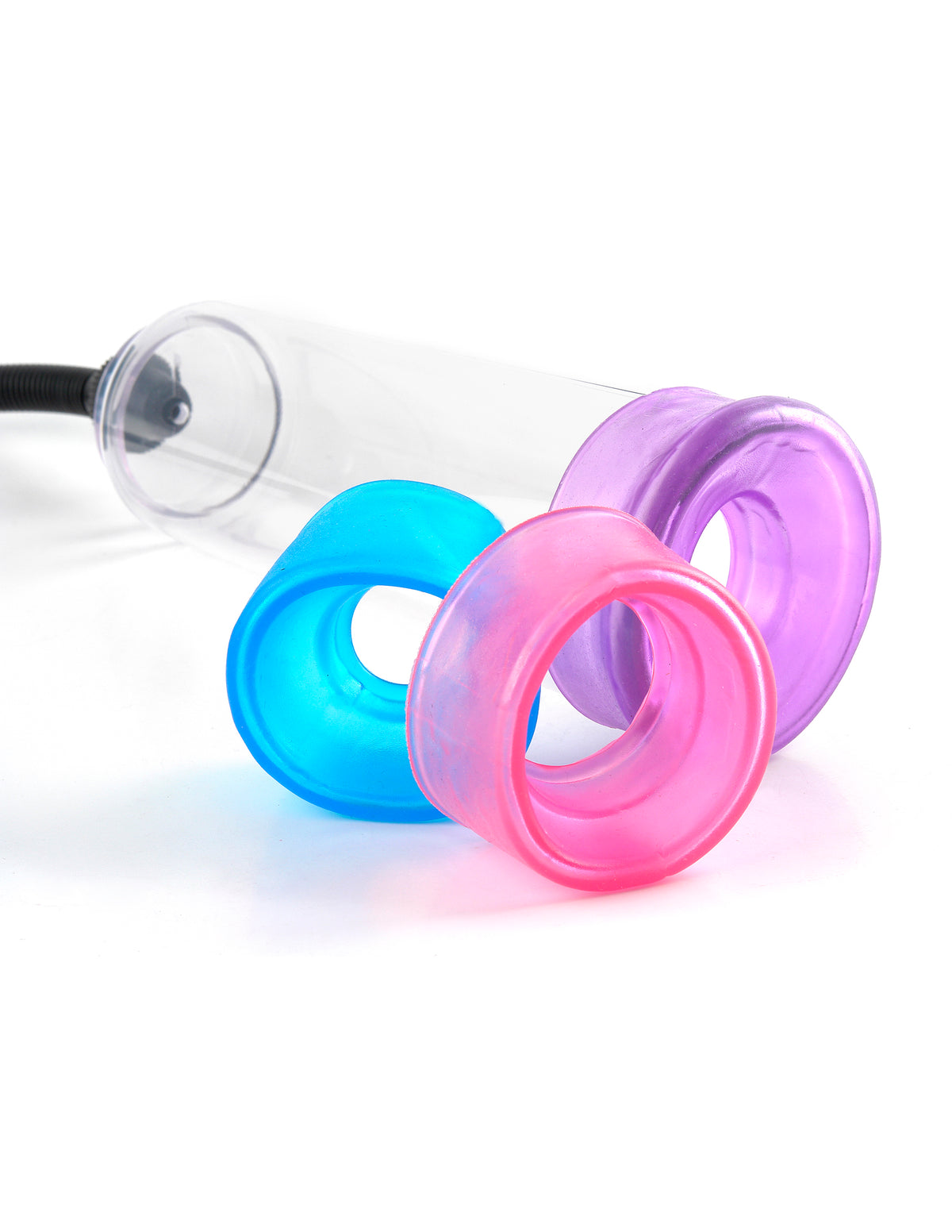 Pump Worx Cock Trainer Pump System Clear Penis Pump with Three Sleeves > Pumps > Penis Pumps