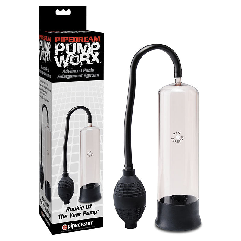 Pump Worx Rookie Of The Year Black Penis Pump