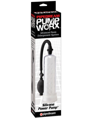 Pump Worx Silicone Power Pump Penis Pump PUMPS