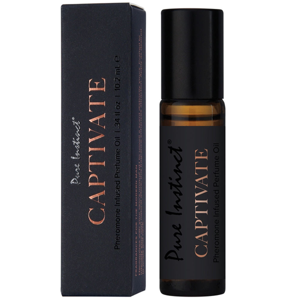 Pure Instinct Captivate Pheromone Perfume Oil 10ml Bottle Secondary image