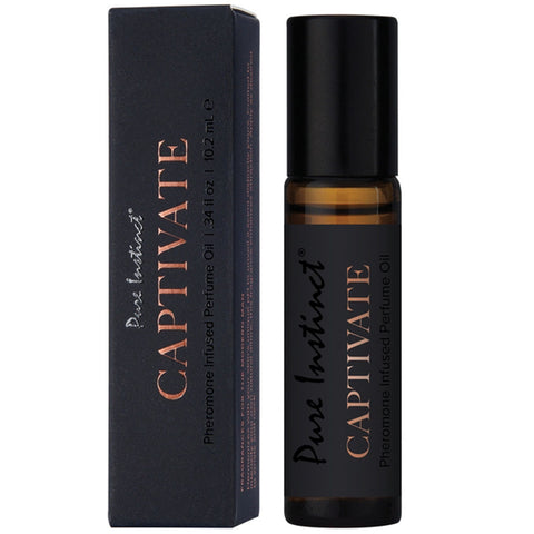 Pure Instinct Captivate Pheromone Perfume Oil 10ml Bottle Perfume Spray