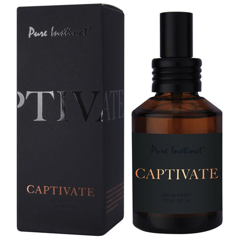 Pure Instinct Pheromone Eau De Parfum 2oz Captivate Scent Perfume Spray