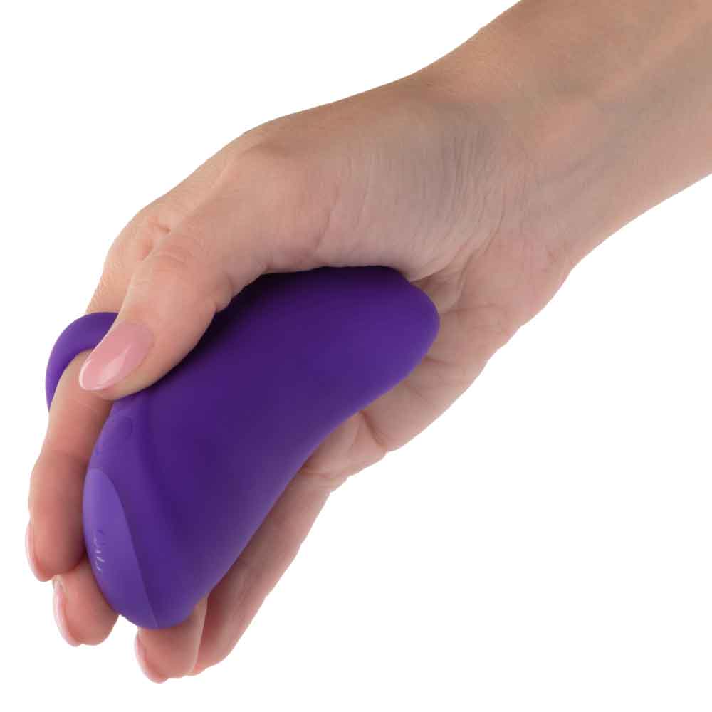 Envy™ Handheld Rolling Ball Massager Purple Silicone Waterproof with 3 Speeds and 7 Functions, > Vibrators > Finger Vibrators