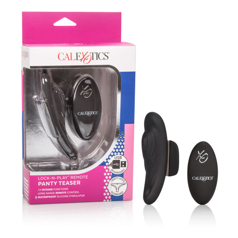 Lock-N-Play Remote Control Panty Teaser Vibrator for Women Panty Vibrators