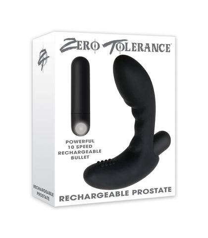 Zero Tolerance Rechargeable Prostate Massager for Intense Sensations and Unique Stimulation > Anal Range > Prostate Massagers