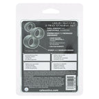 Alpha Stamina Set Black 3 Pack Liquid Silicone Ring > Cock Ring > Sets