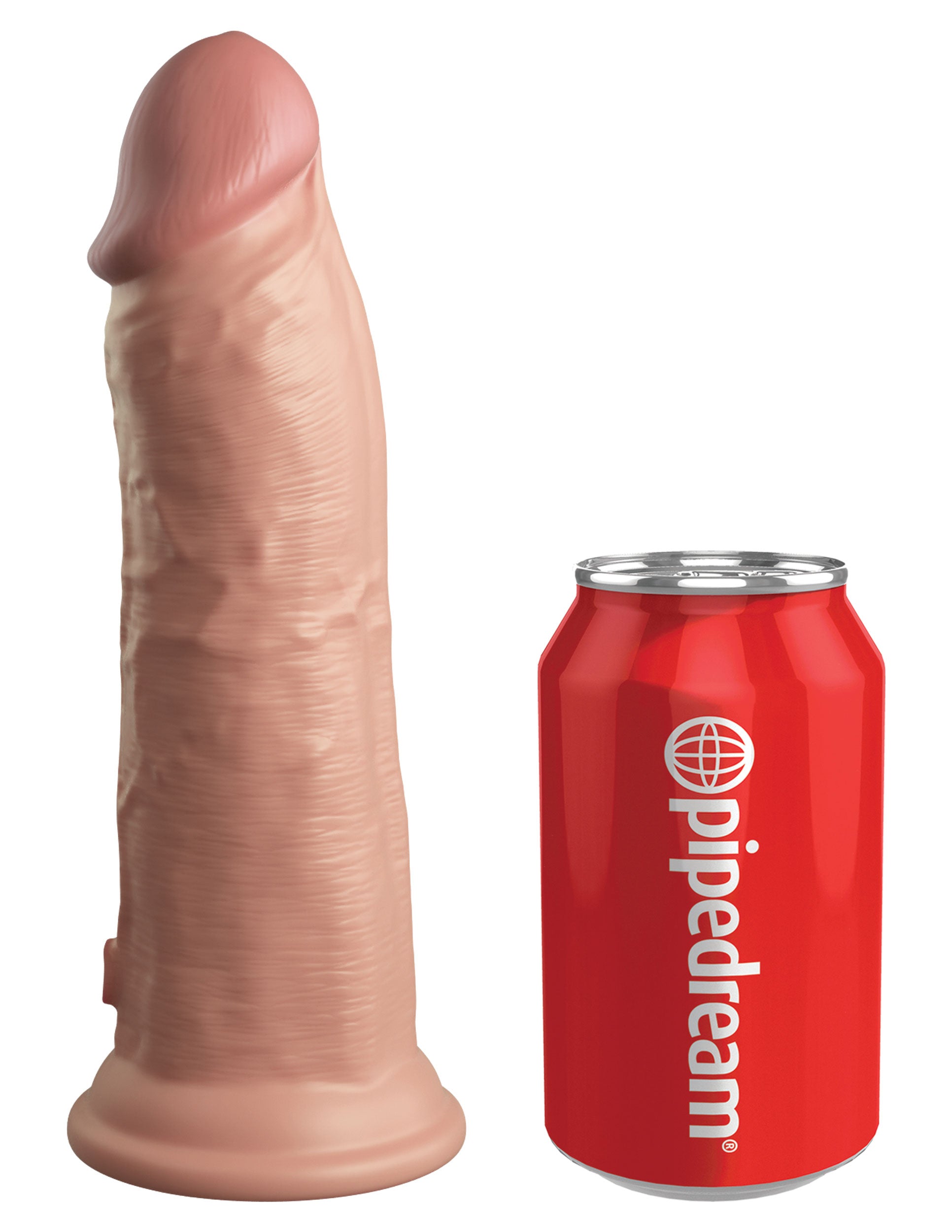 King Cock Elite 8 Inch Dual Density Silicone Dildo Flesh Dongs Realistic