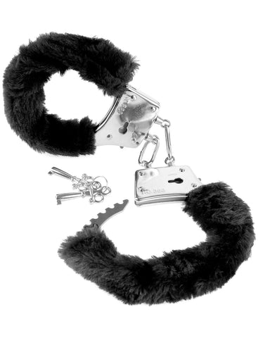 Fetish Fantasy Series Beginner Furry Cuffs for Sensual Bondage Play Black > Bondage Gear > Restraints