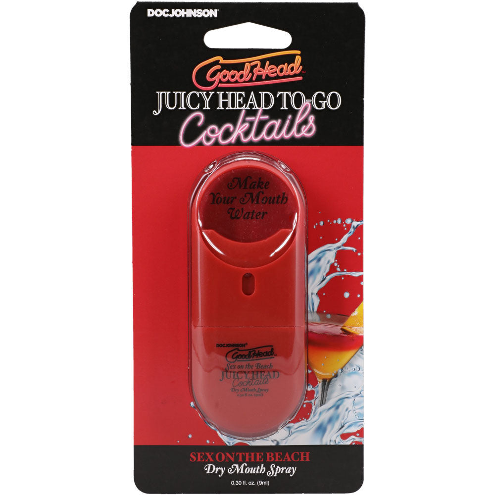 Goodhead Juicy Head (Sex on the Beach) Vegan Friendly Dry Mouth Spray – Travel Size Default Title > Lube > Oral Gels & Sprays