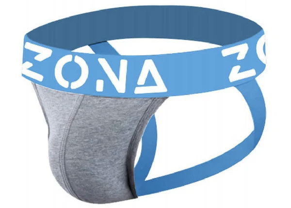 Aqua Vibrant (Medium) – Moisture-Wicking Supportive Men’s Jockstrap Gray > Clothes > Jockstraps