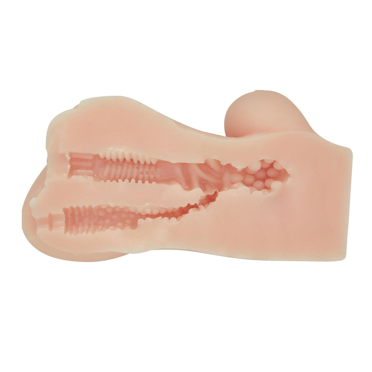 Hannah Realistic Vagina Masturbator (Light) – Dual-Channel Masturbator > Sex Toys For Men > Masturbators > Manual