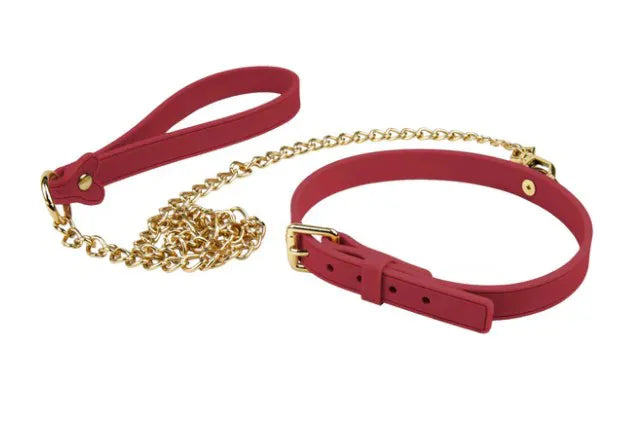 Temptasia Ardor – Adjustable Silicone Collar and Leash Set > Bondage Gear > Collars & Leashes