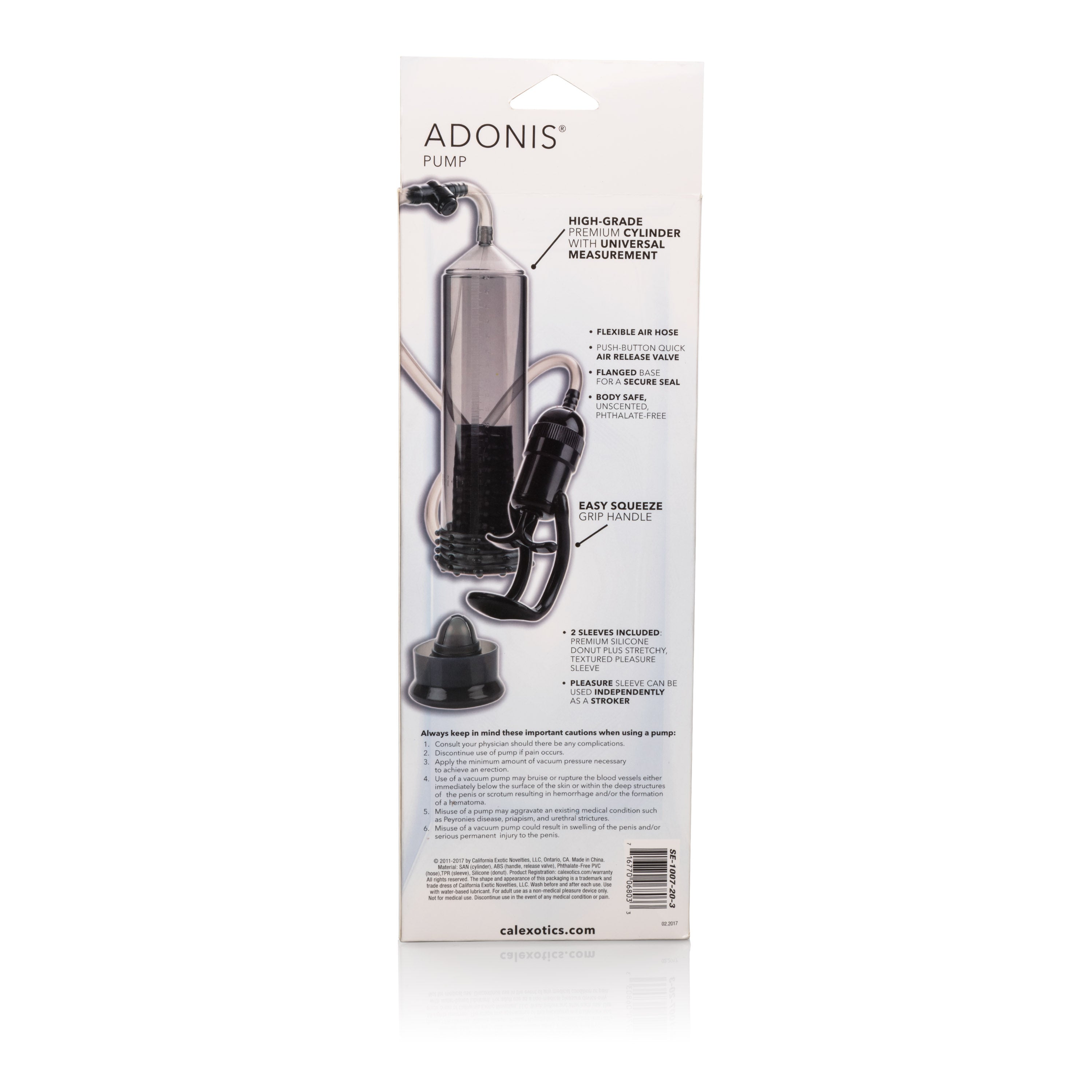 Adonis Pump – Advanced Vacuum Pump with Removable Sleeve Masturbator