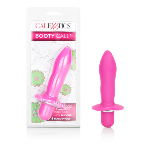 Booty Call Booty Rocket Pink Silicone Prostate Massager 4.75 Inch with 10 Vibration Settings > Anal Range > Prostate Massagers