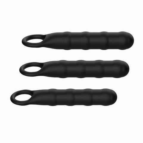 Nasstoys Ass-Sation Anal Wand Training Kit (Black) – 3-Piece Butt Plug Set > Anal Range > Anal Probes
