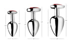 Red Heart Gem Anal Plug Set with Three Graduated Sizes > Anal Range > Butt Plug Kits