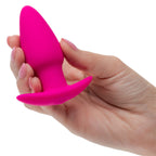 Basic Essentials Tapered Probe (Pink) – Rechargeable 3" Slim Butt Plug > Anal Range > Vibrating Butt Plugs
