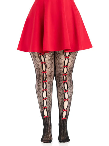 Plus Sweetheart Striped Tights – Plus Size Hosiery > Clothes > Plus Size Lingerie