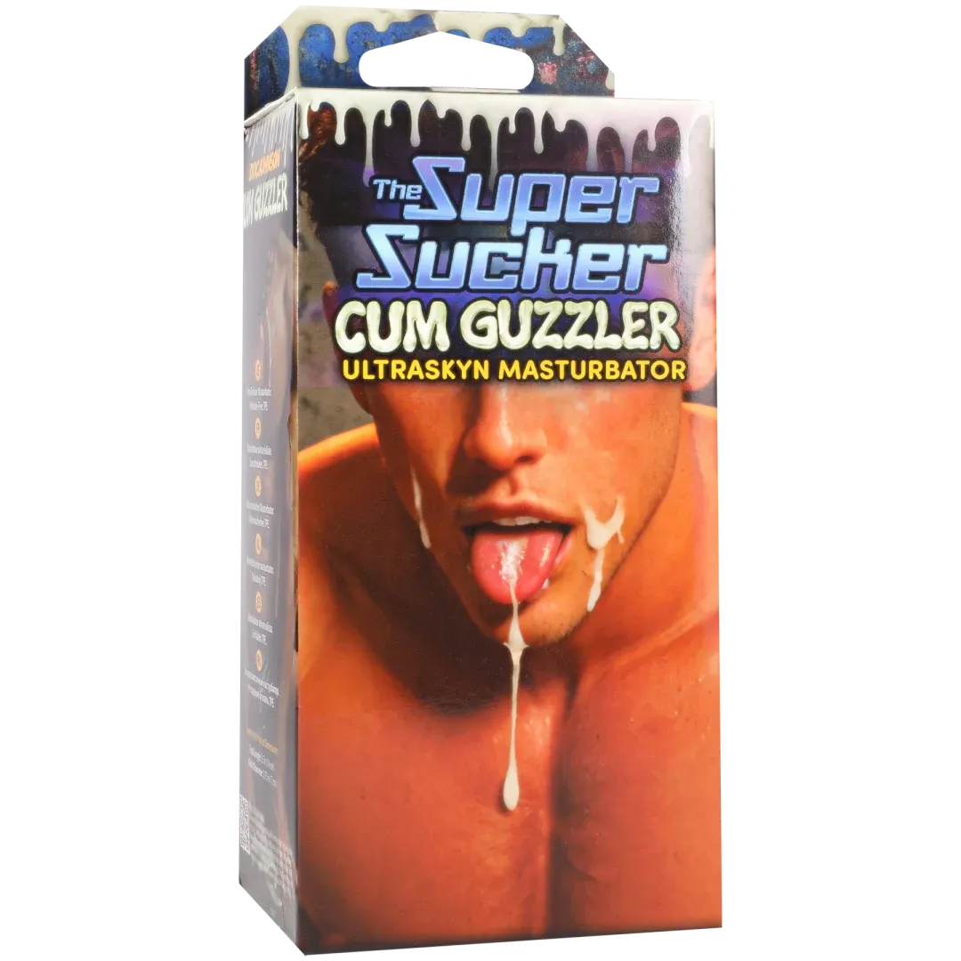 Doc Johnson Super Sucker Ultraskyn Male Mouth Stroker Beige > Sex Toys For Men > Masturbators > Manual