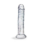 Naturally Yours Glamor Sparkling Clear 7 Inch > Dildos > Realistic Dildos