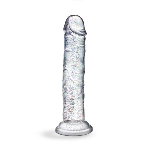 Naturally Yours Glamor Sparkling Clear 7 Inch Adult Toy DONGS