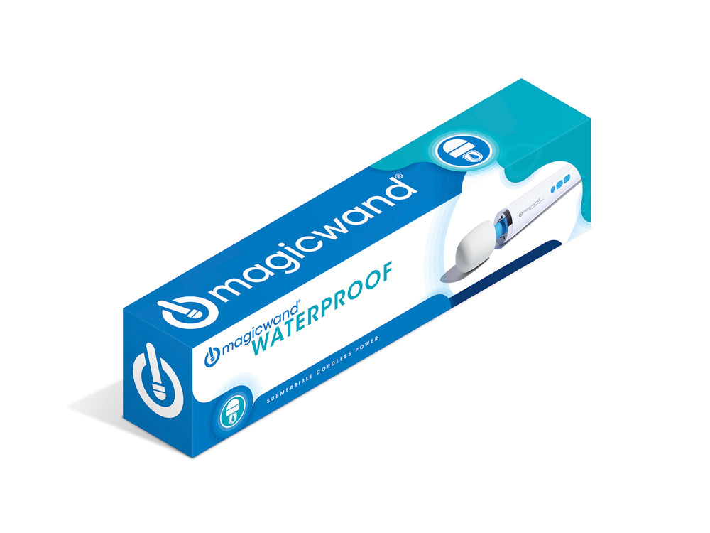 Magic Wand Waterproof Electric Massager with Four Speeds White > Sex Toys > Massage Wands