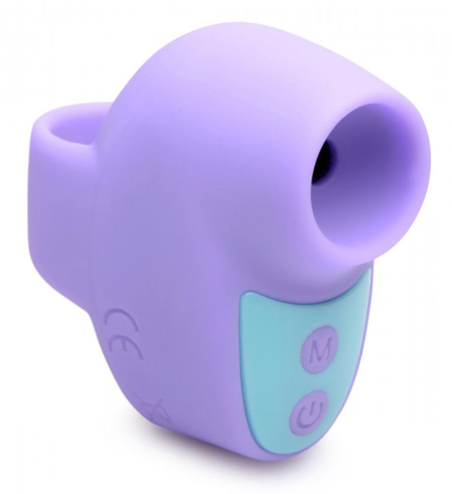 Shegasm Mini Silicone Clit Stimulator with Multiple Speeds Suction Stimulator
