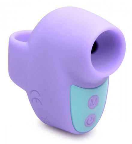 Shegasm Mini Silicone Clit Stimulator with Multiple Speeds Suction Stimulator