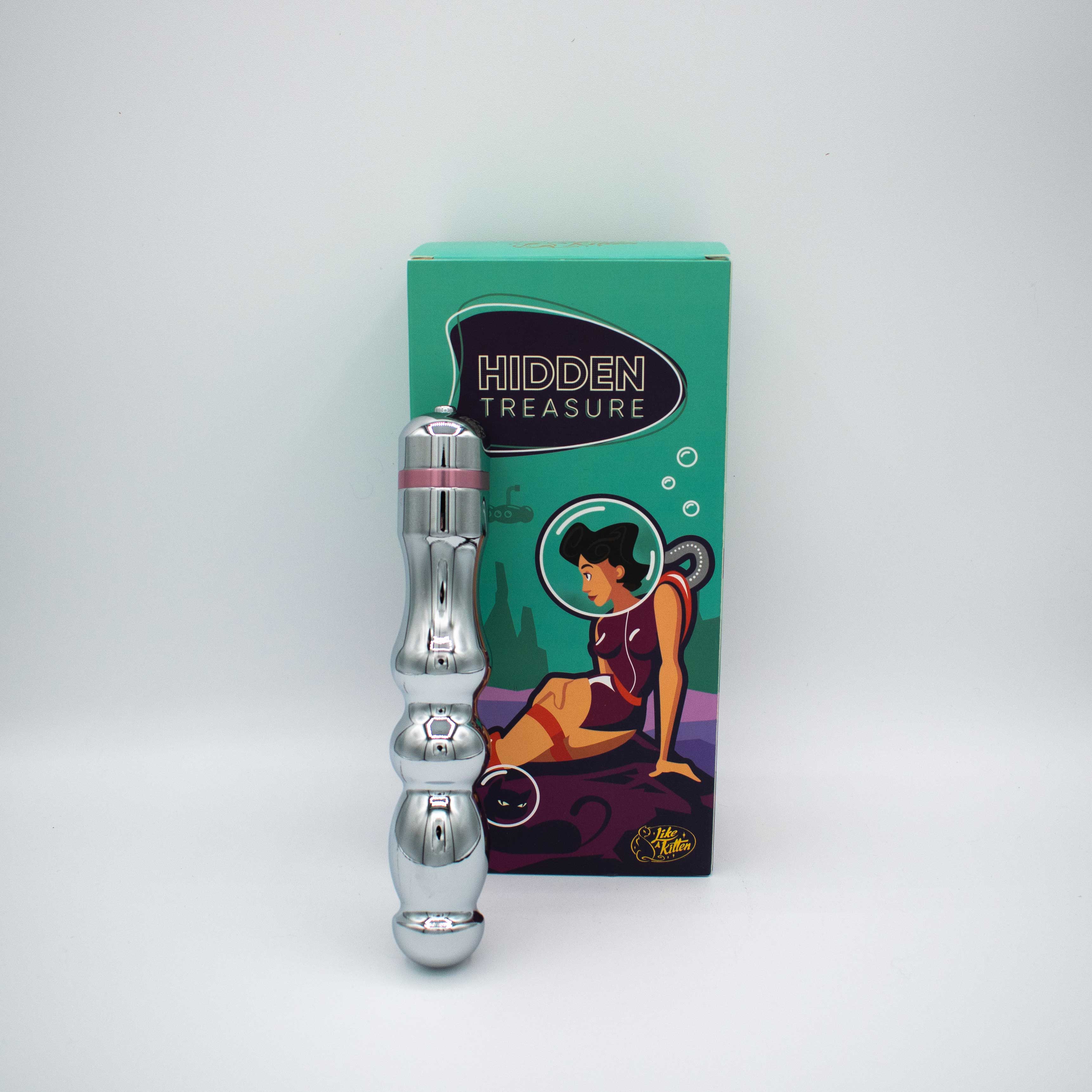 Hidden Treasure Metal Vibrator Waterproof Durable Metal Construction Personal Massager > Sex Toys For Ladies > G-Spot Vibrators