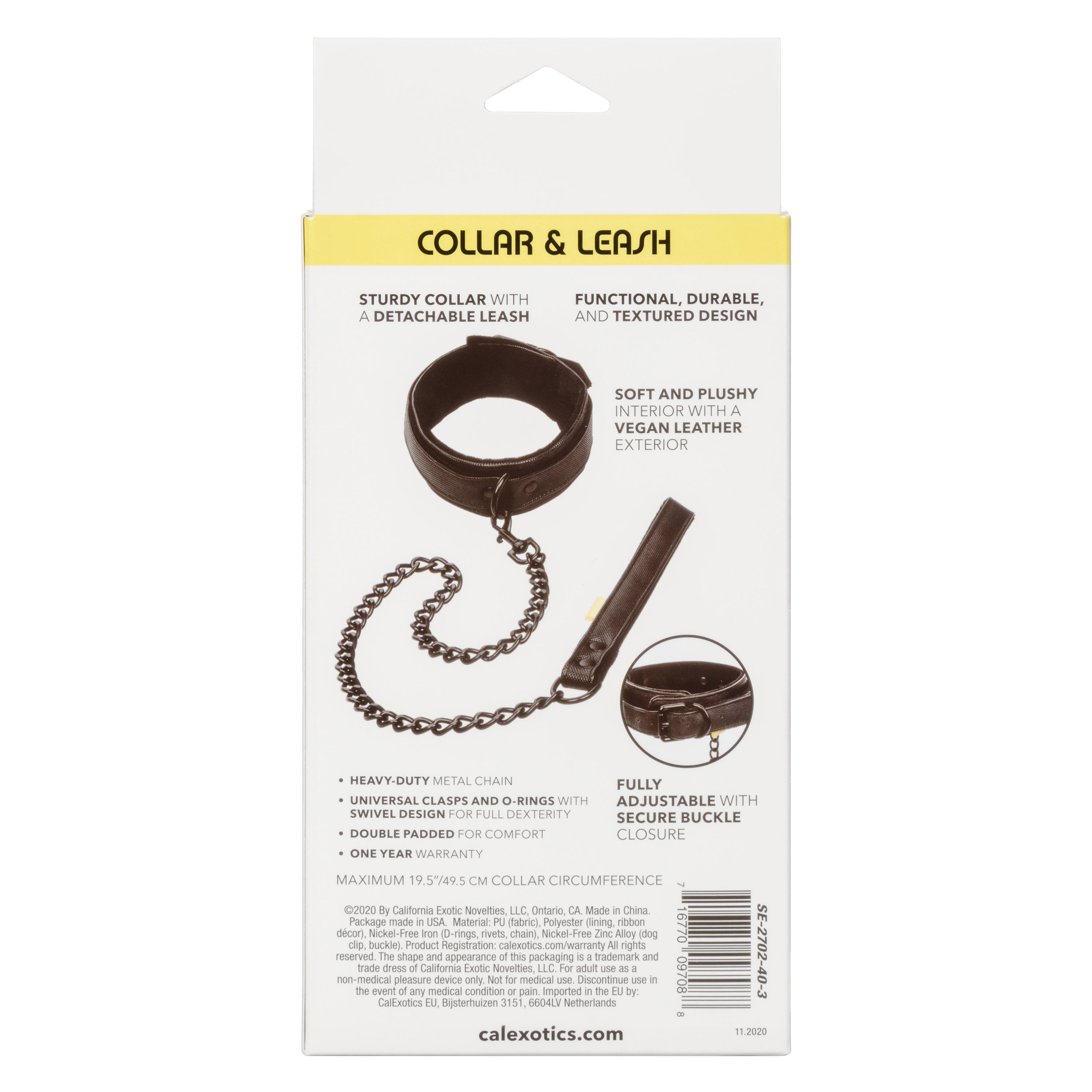 Boundless Collar and Leash Black > Bondage Gear > Collars