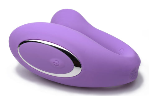 Inmi 7X Pulse Pro Purple Pulsing Clit Stim Vibe with Remote Vibrators - G Spot