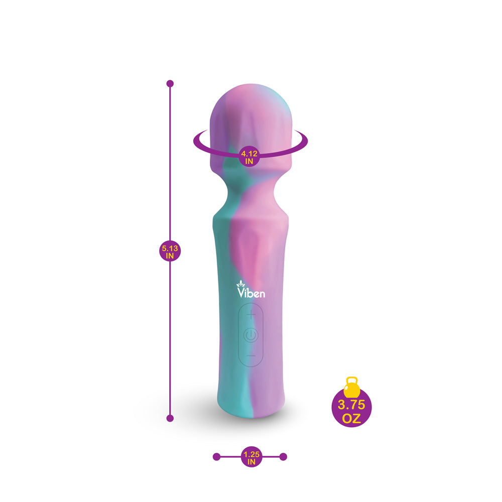 Mighty Muse Mini Massager Silicone Vibrator With 15 Modes Electric Massager