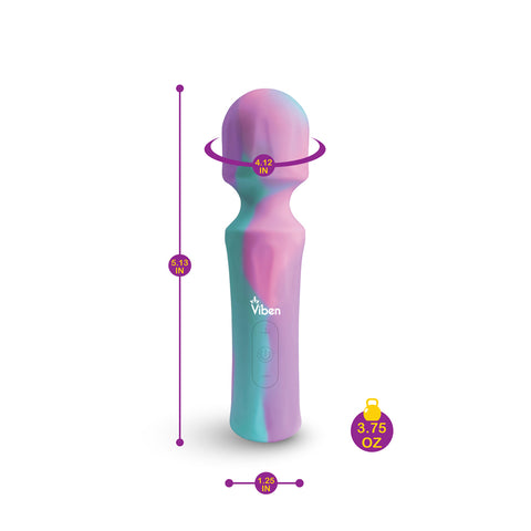 Mighty Muse Mini Massager Silicone Vibrator With 15 Modes Electric Massager