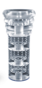 Rize Luz Clear Glow in the Dark Self-Lubricating Stroker > Sex Toys For Men > Masturbators > Manual