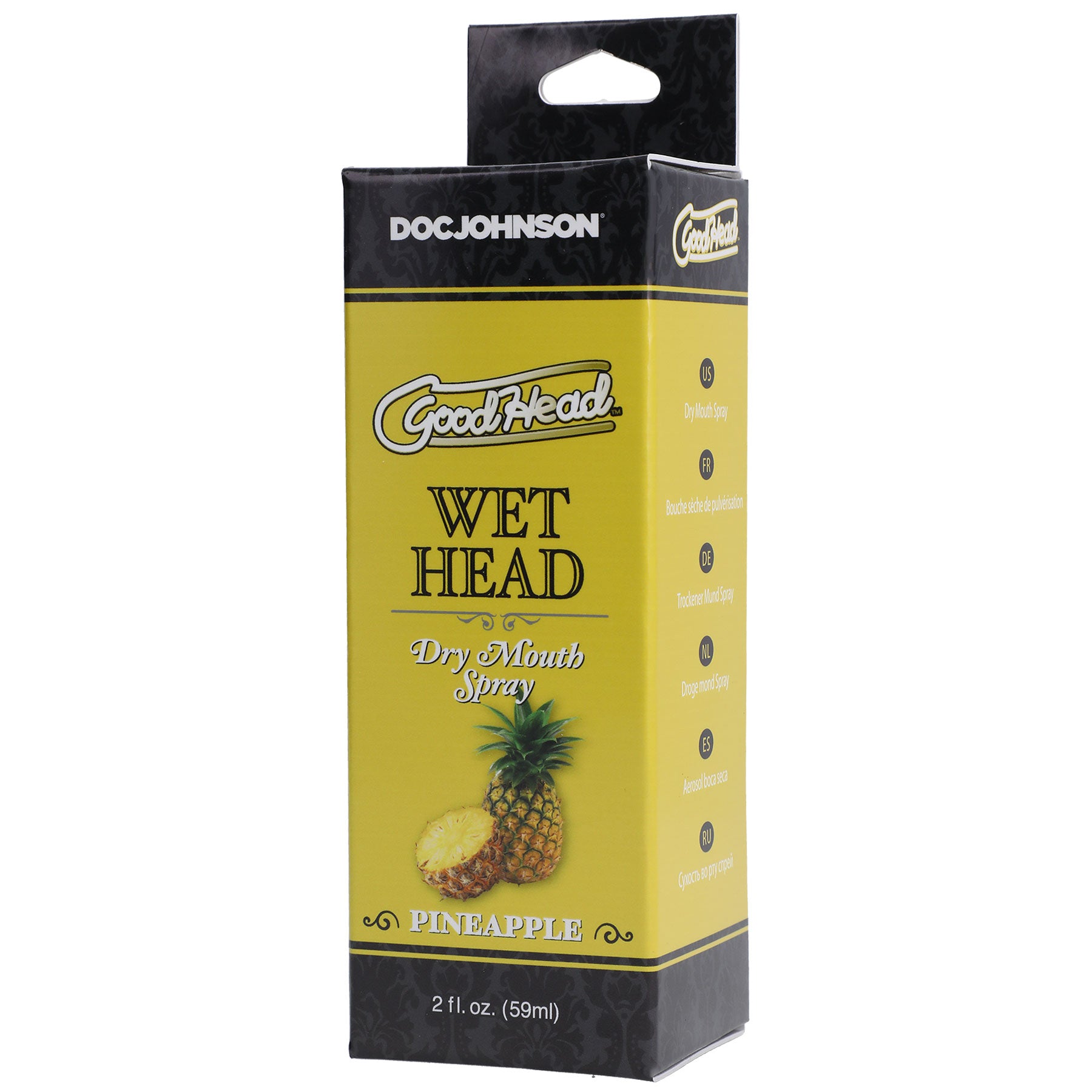 GoodHead Wet Head Pineapple Flavored Spray – 59 ml Moisture Spray > Lube > Oral Gels & Sprays