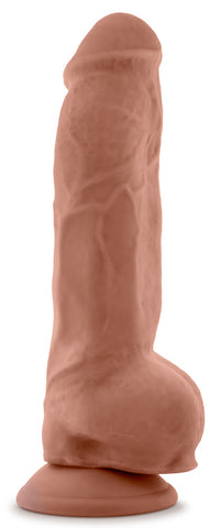 Au Naturel Big Boy 10 Inch Mocha Realistic Dildo Toy Dildos & Dongs