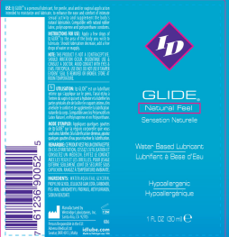 ID Glide Water-Based Lubricant 1 Ounce for Enhanced Intimacy and Smooth Sensation Default Title Water Based Lube