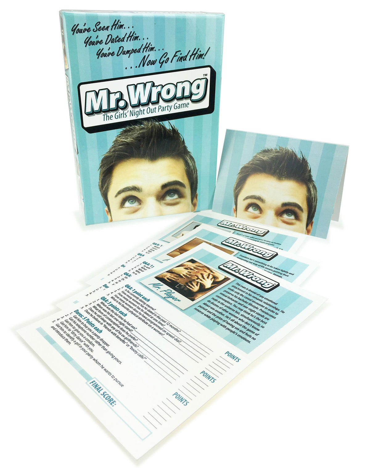 Mr Wrong Girls Night Out Adult Party Game for Fun and Flirting Default Title Games