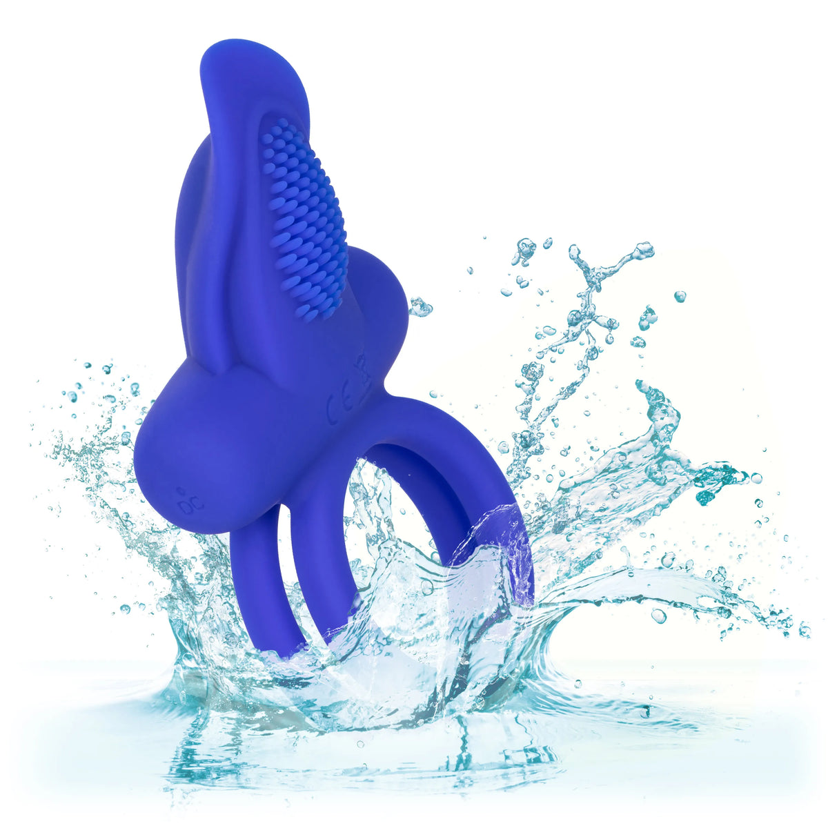 Silicone Rechargeable Dual Vibration Stimulator Ring