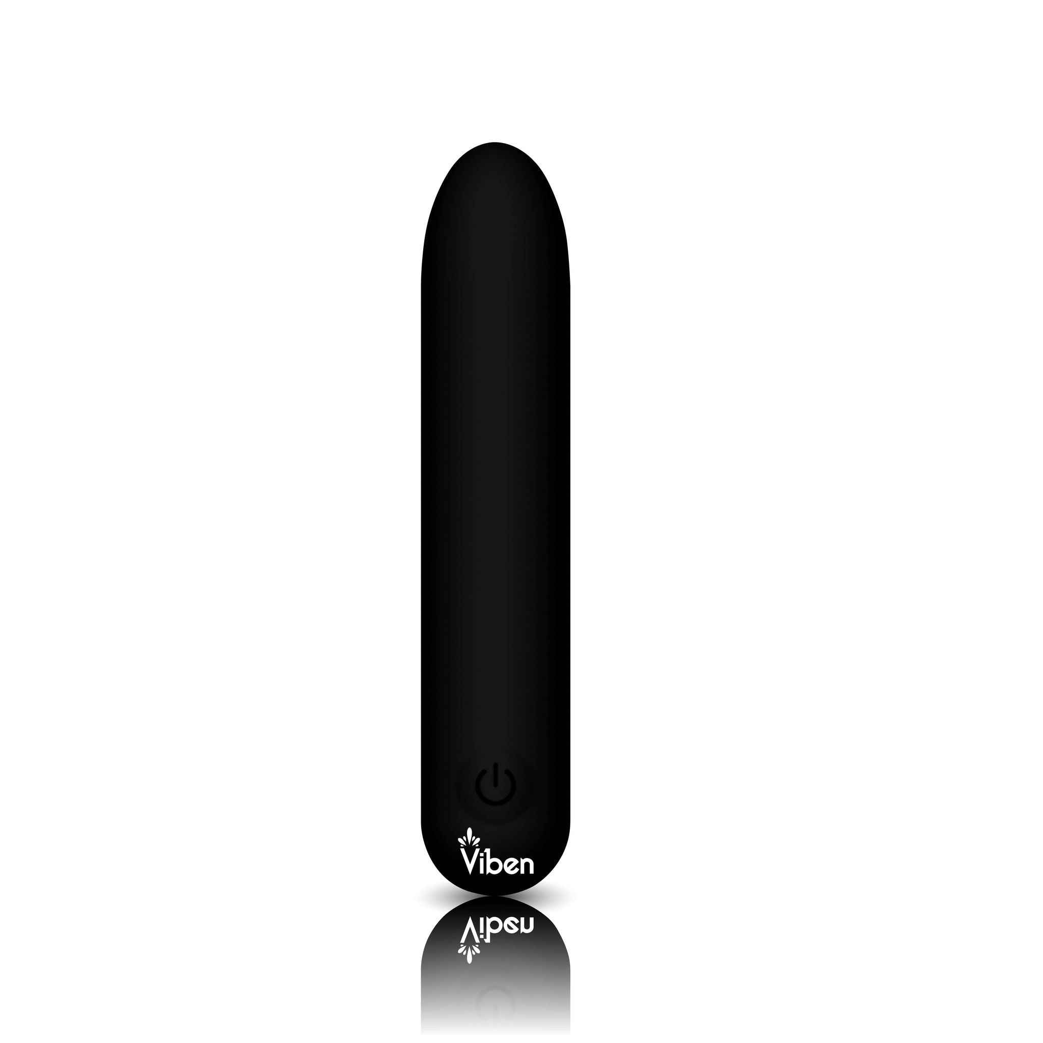 Bombshell Flexible Bullet Vibrator Black Silicone Rechargeable > Vibrators > Mini Vibrators
