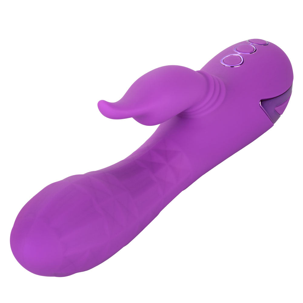 Rechargeable Valley Vamp Clitoral Vibrator With Rhythm VIBRATORS-RABBIT