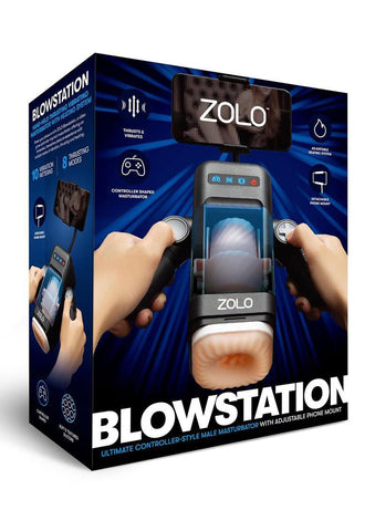 Zolo Blowstation Male Masturbator for Enhanced Pleasure and Satisfaction Strokers - Auto