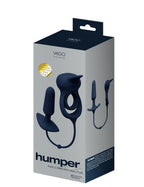 Humper Rechargeable Dual Silicone C-Ring Anal Plug 10 Vibration Modes Black > Cock Ring > Vibrating