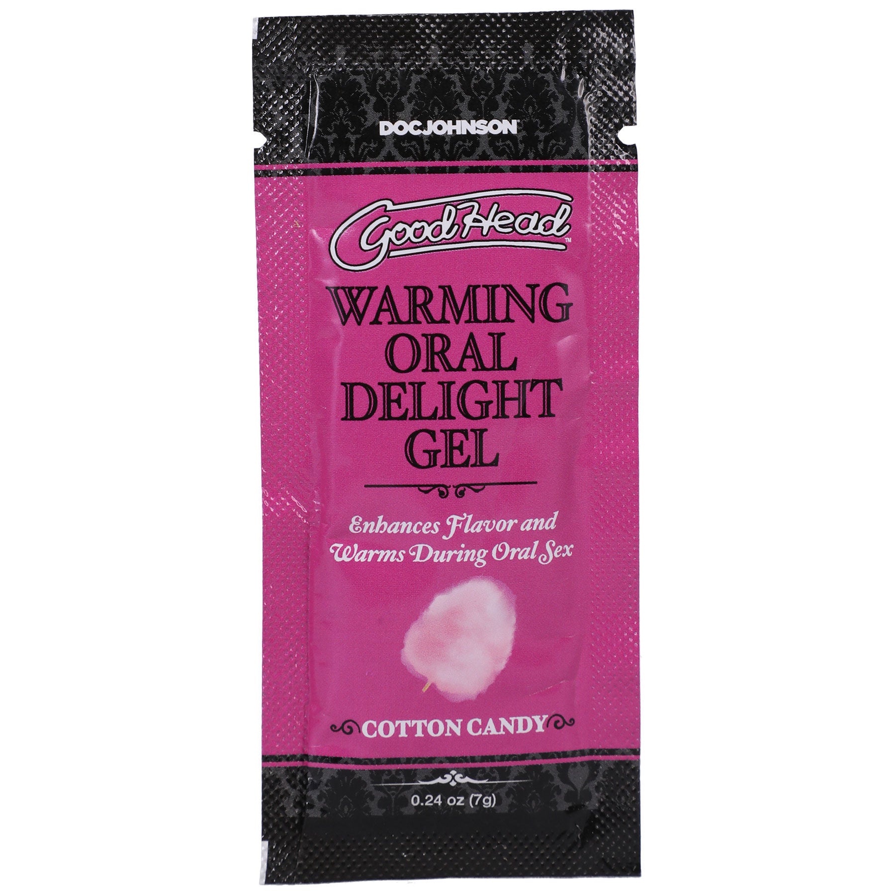 Goodhead Warming Oral Delight Gel Cotton Candy Flavor 0.24 Oz Default Title Oral Gels & Sprays