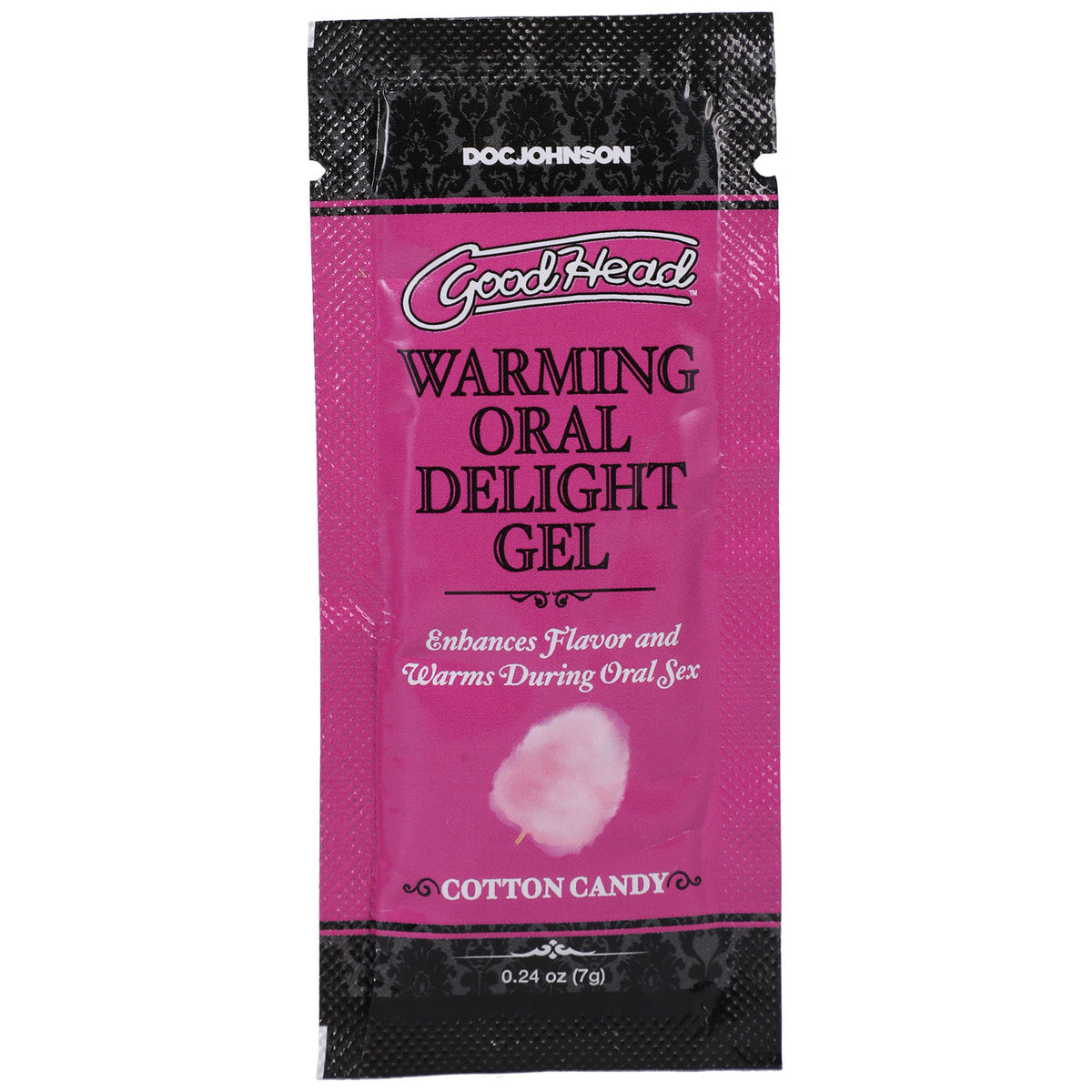Goodhead Warming Oral Delight Gel Cotton Candy Flavor 0.24 Oz Default Title Oral Gels & Sprays