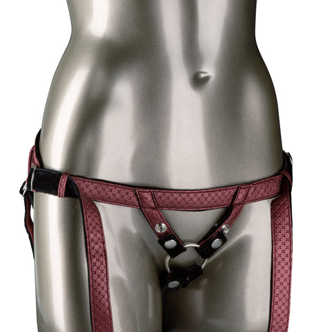Her Royal Harness The Regal Duchess (Red) – Premium Harness Womens Harnesses